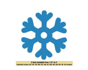 Snowflake14 Embroidery Design