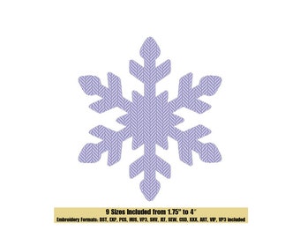 Snowflake12 Embroidery Design