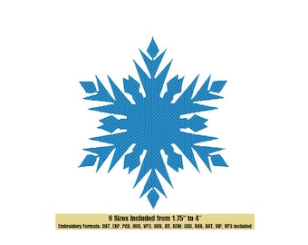 Snowflake1 Embroidery Design