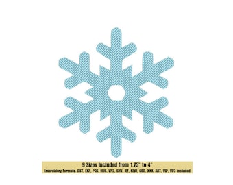 Snowflake7 Embroidery Design
