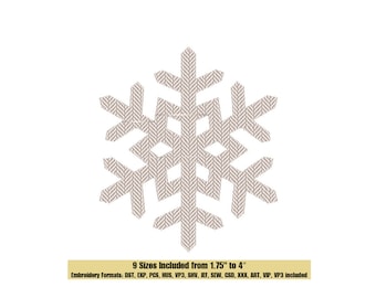 Snowflake13 Embroidery Design