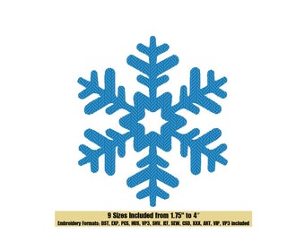 Snowflake6 Embroidery Design