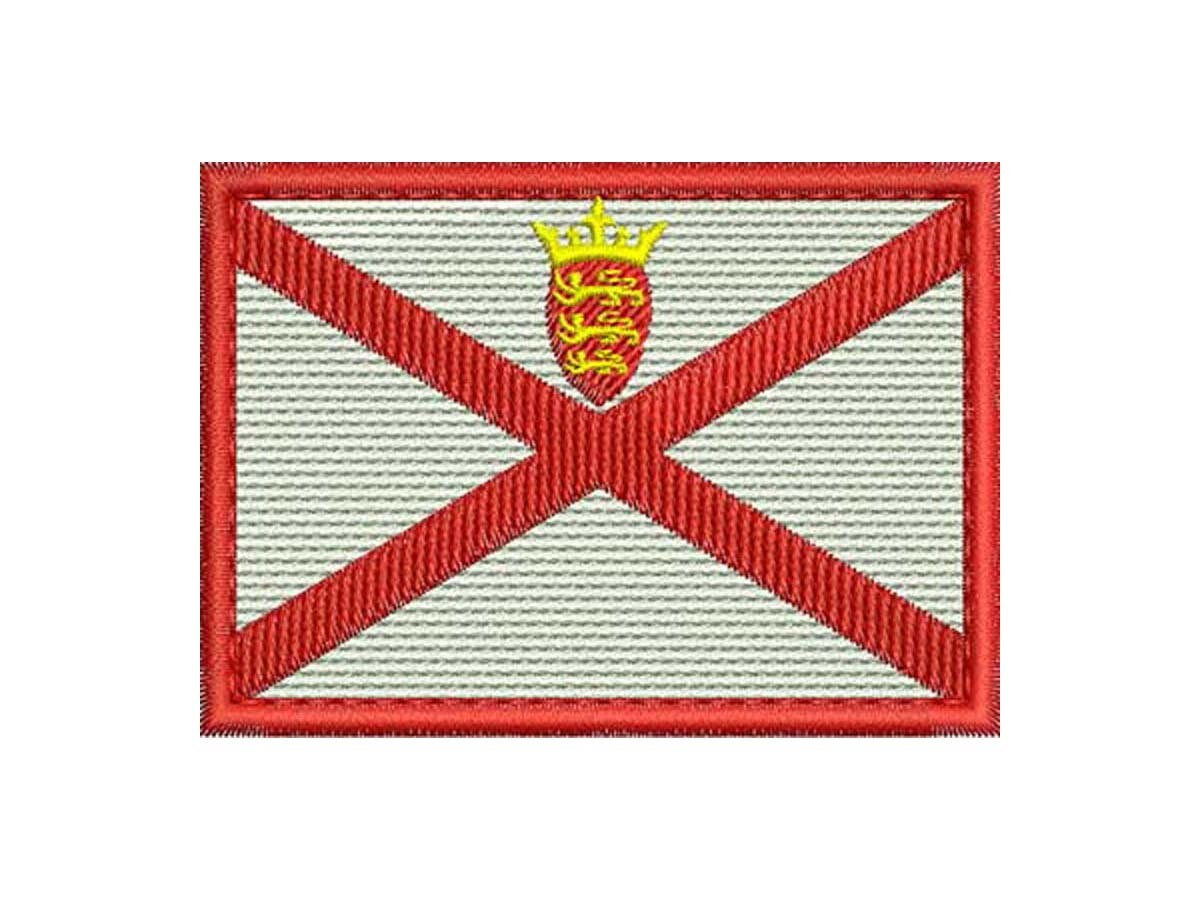 Jersey Flag Channel Islands UK Embroidery Design Etsy
