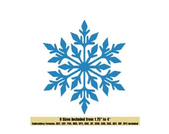 Snowflake9 Embroidery Design