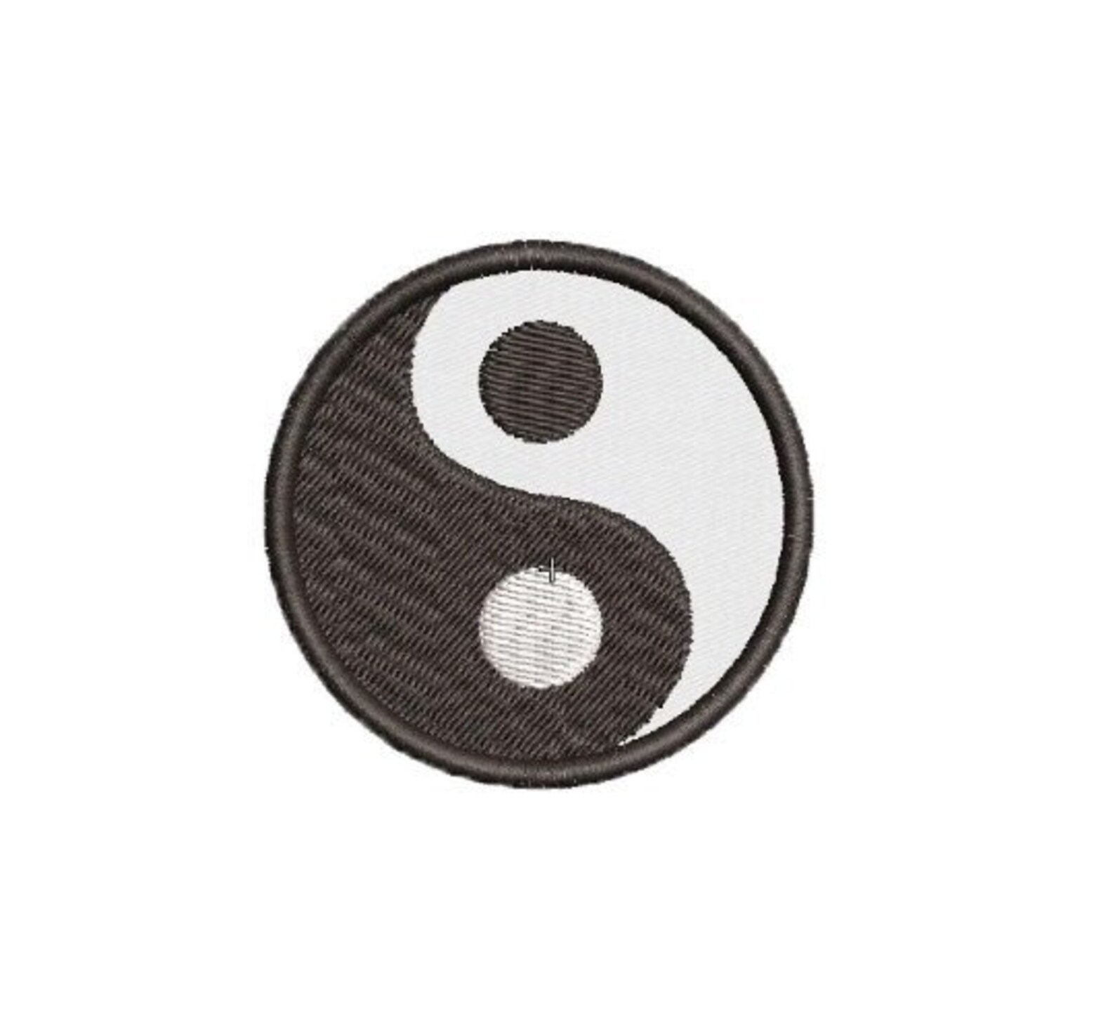 Yin Yang Embroidery Design Download Etsy Australia