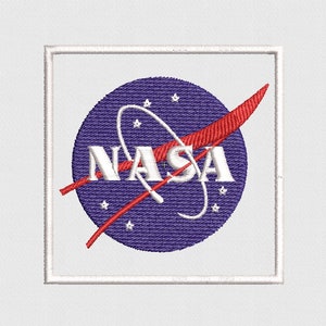 Nasa - Desenho de bordado à máquina