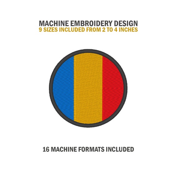 Chad Embroidery Design Machine Embroidery Design File Pes 