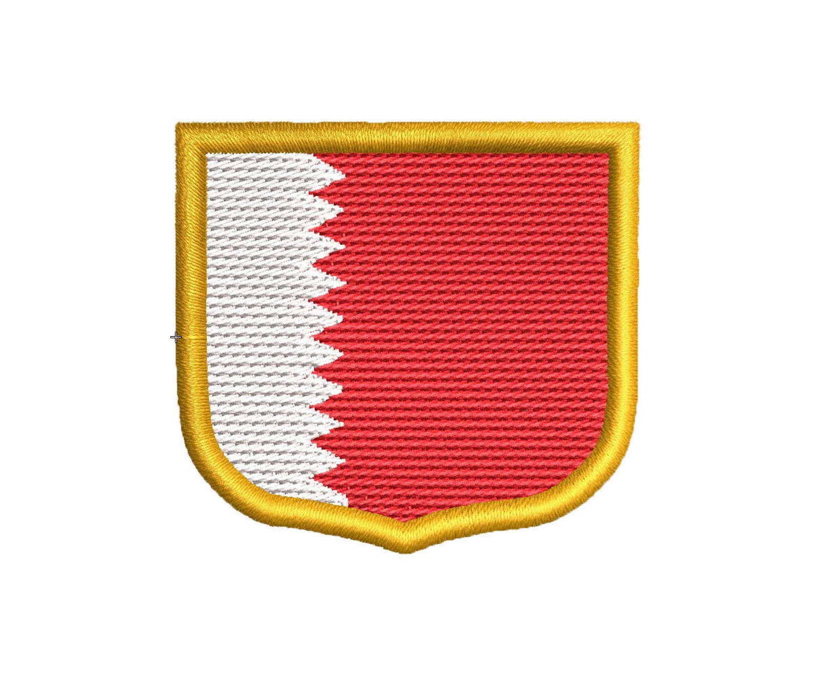 Qatar Mini Shield Embroidery Design Download Etsy