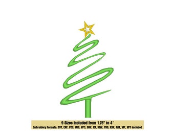 Tree2 Embroidery Design