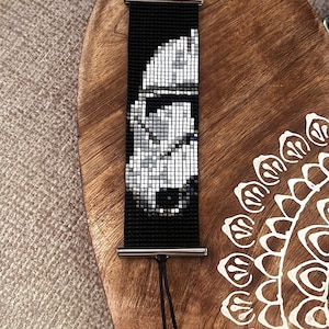 Clone Trooper car rearview mirror hanging decor.