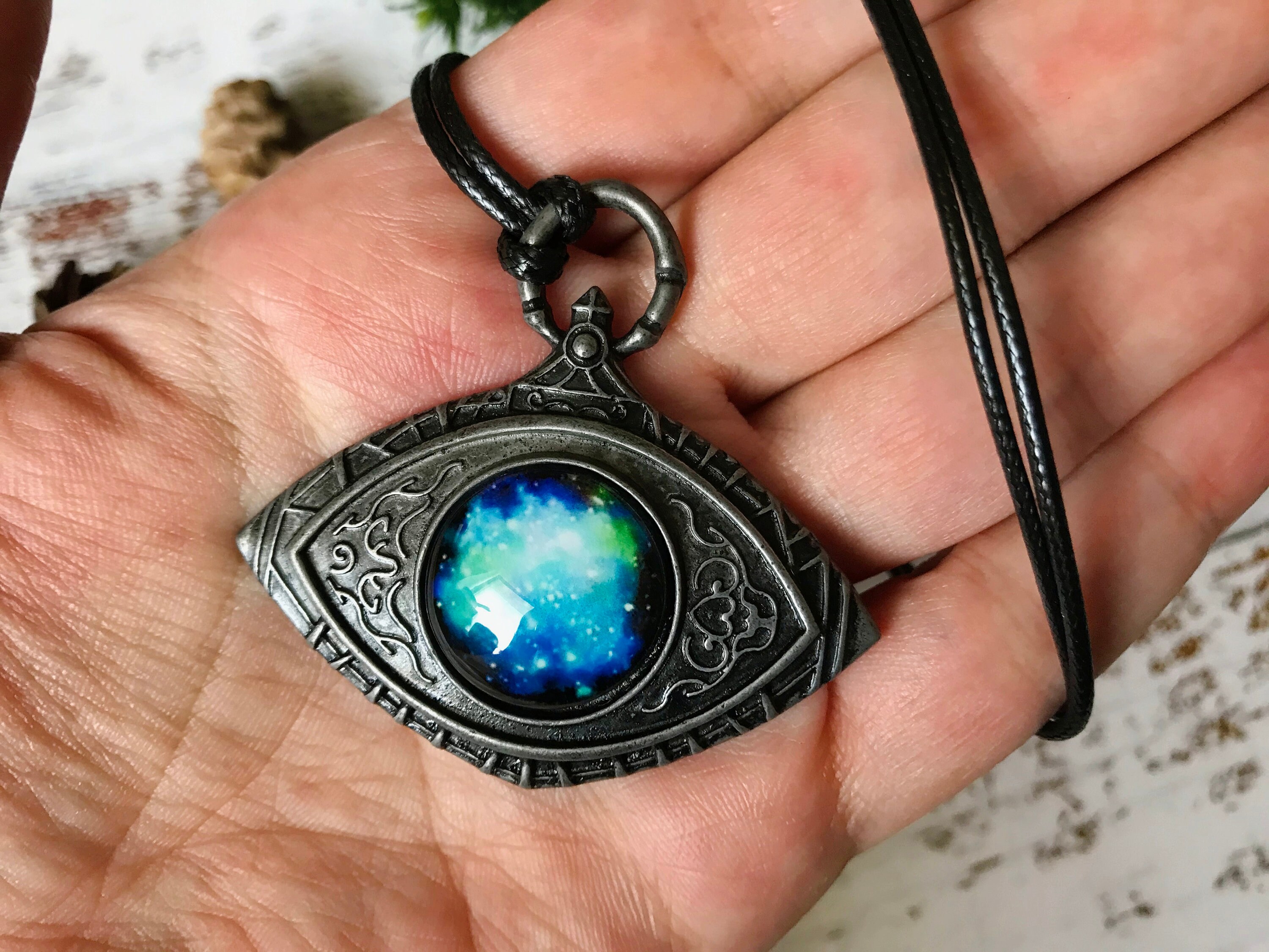 Bloodborne Cosmic Eye Watcher Necklace Etsy