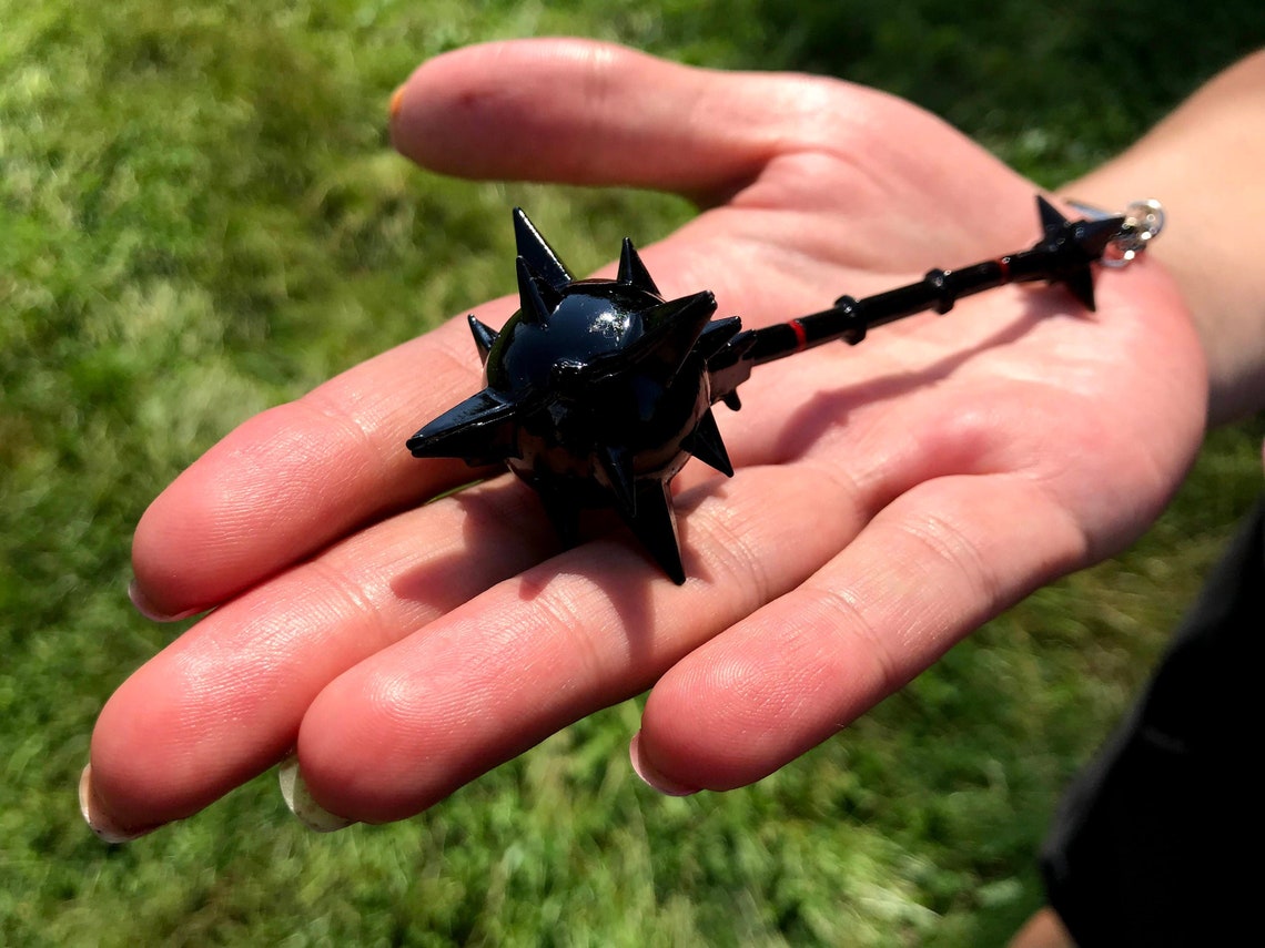 Mordekaiser Brutal Mace Keychain Inspired League of Legends Etsy