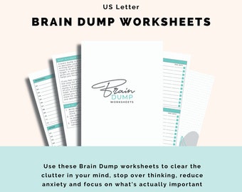 Brain Dump Worksheets