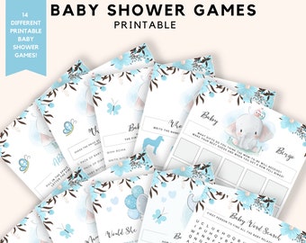 Baby Shower Games | Printable Bundle
