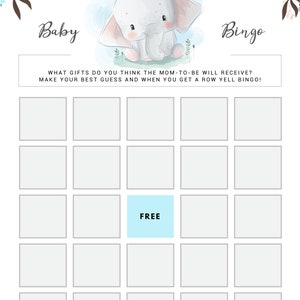 Baby Shower Games | Printable Bundle - Etsy