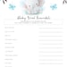 Baby Shower Games | Printable Bundle - Etsy