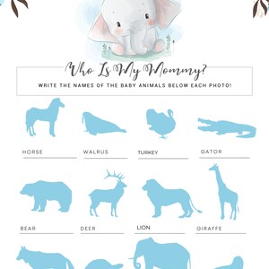 Baby Shower Games | Printable Bundle - Etsy