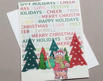 Christmas Card Kit DIY Set of 6