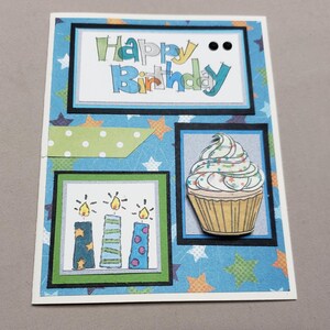 Kit de cartes d'anniversaire à faire soi-même, lot de 5
