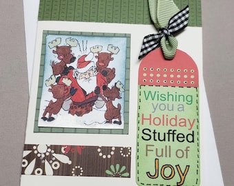 Christmas Card Kit DIY Set of 6