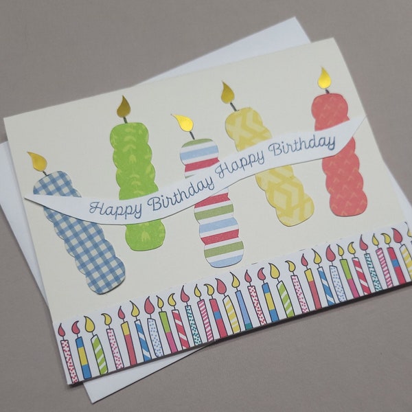 Birthday Card Kit DIY Set of 5