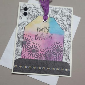 Birthday Card Bookmark Kit DIY Set of 5