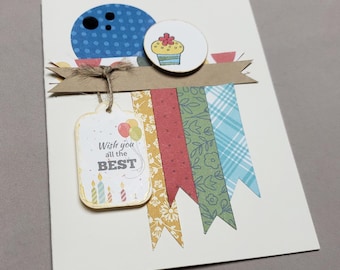 Birthday Card Kit DIY Set of 5