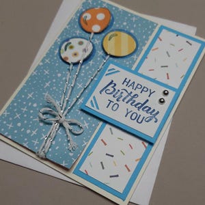 Birthday Card Kit DIY Set of 5