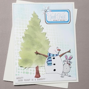 Christmas Card Kit DIY Funny Set of 6