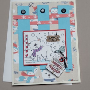 Christmas Card Kit DIY Set of 6