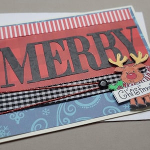 Kit de cartes de Noël à faire soi-même, lot de 6