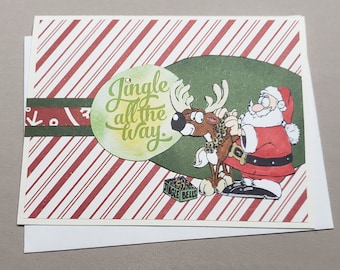 Christmas Card Kit DIY Set of 6