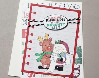 Christmas Card Kit DIY Set of 6