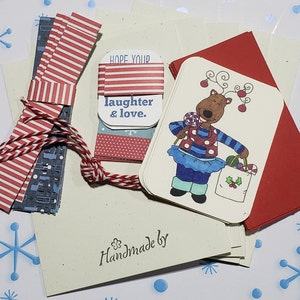 Christmas Card Kit DIY Set of 6