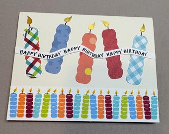 Birthday Card Kit DIY Set of 5