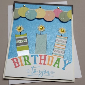 Birthday Card Kit DIY Set of 5