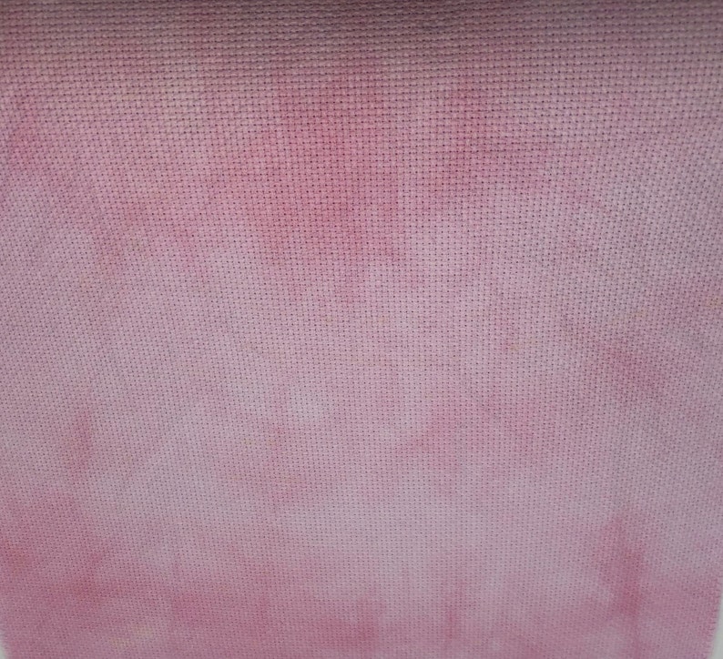 Think Pink Sparkly 14-Count Hand-dyed Artisan AIDA