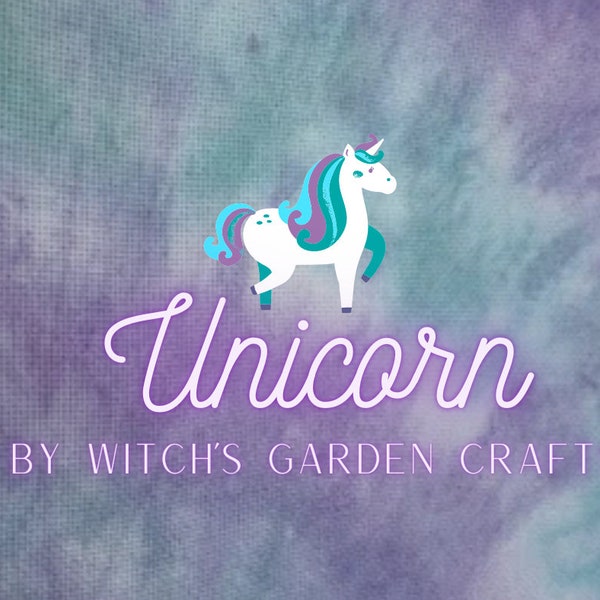 Unicorn cotton hand-dyed aida and evenweave cross stitch embroidery fabric