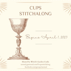 Tarot Cups Mystery Stitchalong (2023)