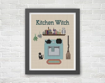 Keukenheks full colour pdf-kruissteekpatroon