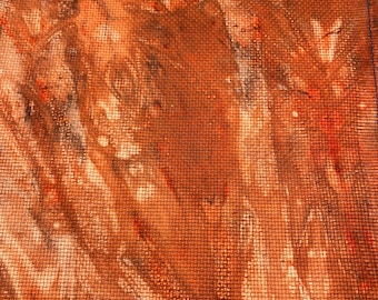 Pumpkin Time 14-16-18-28 Count Hand-dyed Artisan AIDA and Evenweave