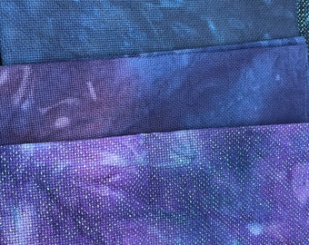 Dark Goddess Stitchalong Hand-dyed Artisan AIDA