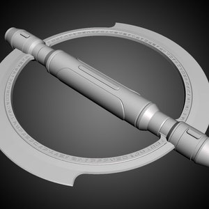 Second Sister inquisitor lightsaber hilt - 3D model (Star Wars - Jedi: Fallen Order)