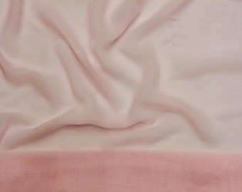 blush chiffon fabric