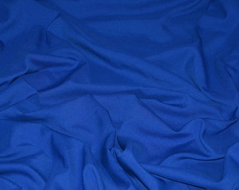 Royal Polyester Fabric Sold by the Yard x 60" and 124" Wide | Visa Polyester Fabric by the Yard and Bolt | Polyester Tablecloth Fabric