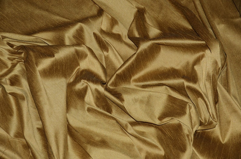 54 Inch Soft Faux Silk Fabric by the Yard Poly Dupioni Silk Etsy