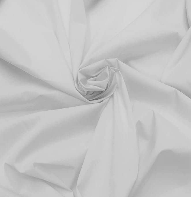 100% Cotton White Fabric by the Yard for 6.99/yard X 60" Wide | White ...