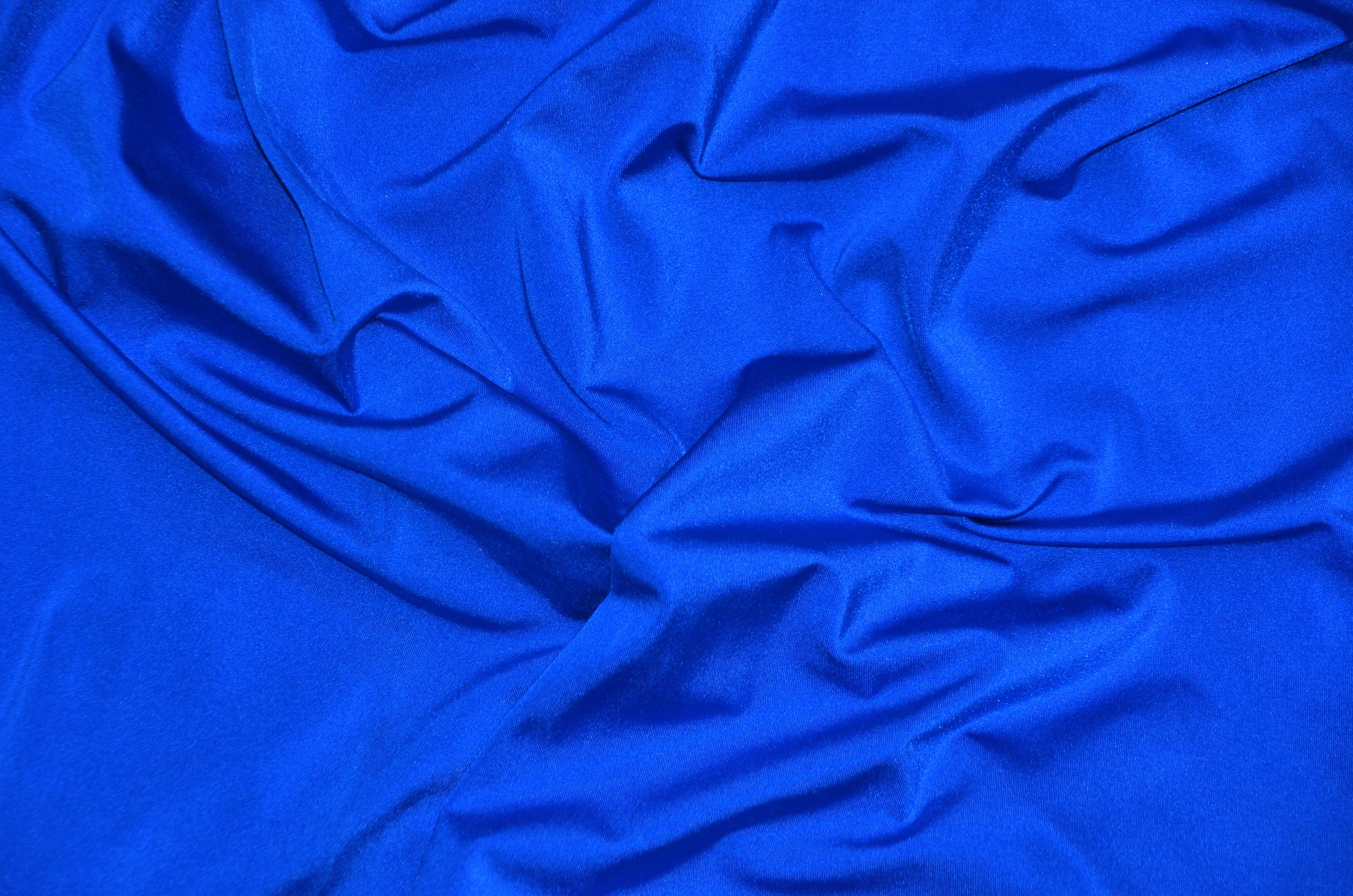 Royal Blue Nylon Spandex 4 Way Stretch Fabric by the Yard or Bolt Width is  58 Great for Swimwear, Outfits, and Any Active Wear 