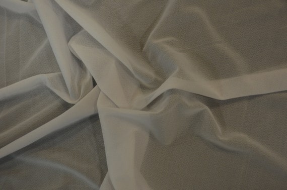 White Lightweight Iron on Tricot Fusible Interfacing Interlining | 3.99 a Yard | Glued Tricot Fusing Fabric | 60" Wide x 1 Yard | Fusible |