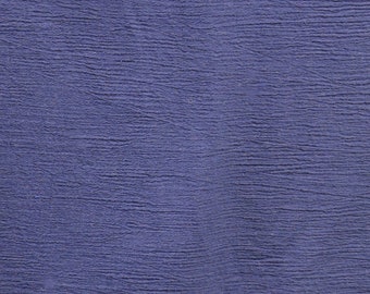 Navy Blue 100% Cotton Gauze by the Full Yard | On Sale for 5.99 a Yard | 48" Wide | Navy Cotton Muslin Fabric | Soft and Crinkly Cotton |